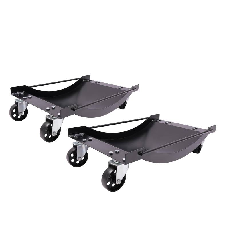 Auto Rangierhilfe für PKW, 1 Paar Multi Rangierhilfe PKW mit Universal-Räder, Jede Tragfähigkeit 907.18kg, für Autos, Rasenmähern von XUEMANSHOP