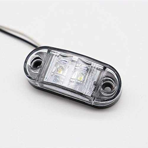 Begrenzungsleuchten AnhäNger 2 stücke 1. 2V / 24V. Seitenmarkierer leuchtet Auto Externe Beleuchtung Hintergrund licht Auto anhänger LKW LKW lampen weiße Farbe Begrenzungsleuchten AnhäNger 2 stücke 1. 2V / 24V. Seitenmarkierer leuchtet Auto Externe Beleuchtung Hintergrund licht Auto anhänger LKW LKW lampen weiße Farbe von XUEZHEN