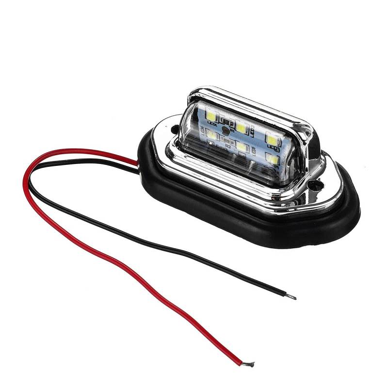 Begrenzungsleuchten AnhäNger 2 stücke 1. 2V 24V. wasserdichte Auto-Kennzeichen Licht Signal Rücklicht Lampe Boot LKW Anhänger SUV Van. Caravan wasserdicht von XUEZHEN
