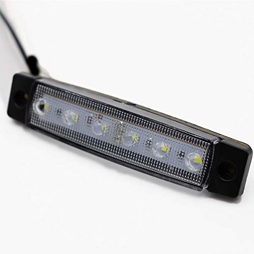 Begrenzungsleuchten AnhäNger 2 stücke 12V Auto Außenlichter weiß 6 SMD Auto-Auto-LKW-LKW-LKW-Seiten-Markierungs-Anhänger Anhänger Leichte Schwanz Rückseitige Lampen Begrenzungsleuchten AnhäNger 2 stücke 12V Auto Außenlichter weiß 6 SMD Auto-Auto-LKW-LKW-LKW-Seiten-Markierungs-Anhänger Anhänger Leichte Schwanz Rückseitige Lampen von XUEZHEN