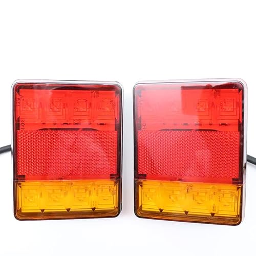 Begrenzungsleuchten AnhäNger 2X 12V wasserdichte Auto LKW-Rückhefter Bremsanschlag Warnbeleuchtung Hecklampe Tailight für Anhänger Caravans Campers Begrenzungsleuchten AnhäNger 2X 12V wasserdichte Auto LKW-Rückhefter Bremsanschlag Warnbeleuchtung Hecklampe Tailight für Anhänger Caravans Campers von XUEZHEN