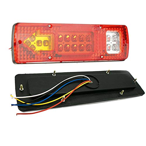 Begrenzungsleuchten AnhäNger 2pcs 24V Red LKW-Anhänger LKW-Brems Stopp Drehen Rückleuchte Anzeige Trailer Lampe Rücklicht-Auto-Lichter Begrenzungsleuchten AnhäNger 2pcs 24V Red LKW-Anhänger LKW-Brems Stopp Drehen Rückleuchte Anzeige Trailer Lampe Rücklicht-Auto-Lichter von XUEZHEN