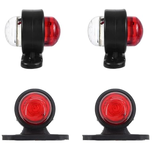Begrenzungsleuchten AnhäNger 4 STÜCK Seitenmarkierung Licht External 1 2V 24V. Ersatzteile Mini Durable Anhängerwagen Universal Sicherheit Blinker Begrenzungsleuchten AnhäNger 4 STÜCK Seitenmarkierung Licht External 1 2V 24V. Ersatzteile Mini Durable Anhängerwagen Universal Sicherheit Blinker von XUEZHEN