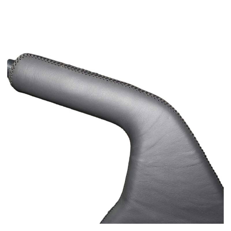 Handbremsmanschette, Schaltsack Schaltmanschette Auto Handbremse Griffe Fall fit verwendung für Mazda 3 Handbremse Deckel Echtes Leder Innendekoration DIY Auto Styling Auto Supplies(Black Thread) von XUEZHEN