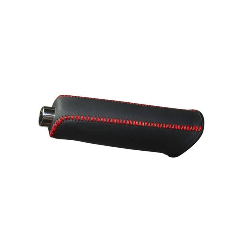 Handbremsmanschette, Schaltsack Schaltmanschette Leder-Handbremsgriffe Für Natürliche Lederabdeckung Auf Handbremsauto-Zubehör Innenraum(Red) von XUEZHEN