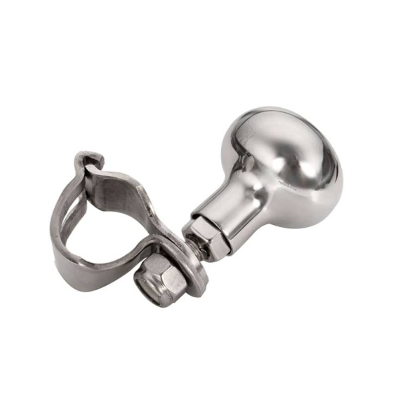 Lenkradknauf, Universal Auto Lenkradknauf Lenkradknopf Griff Spinner Edelstahl Universal Fit Für Boot Camper Traktor Lenkrad Spinnerei Auto Zubehör von XUEZHEN
