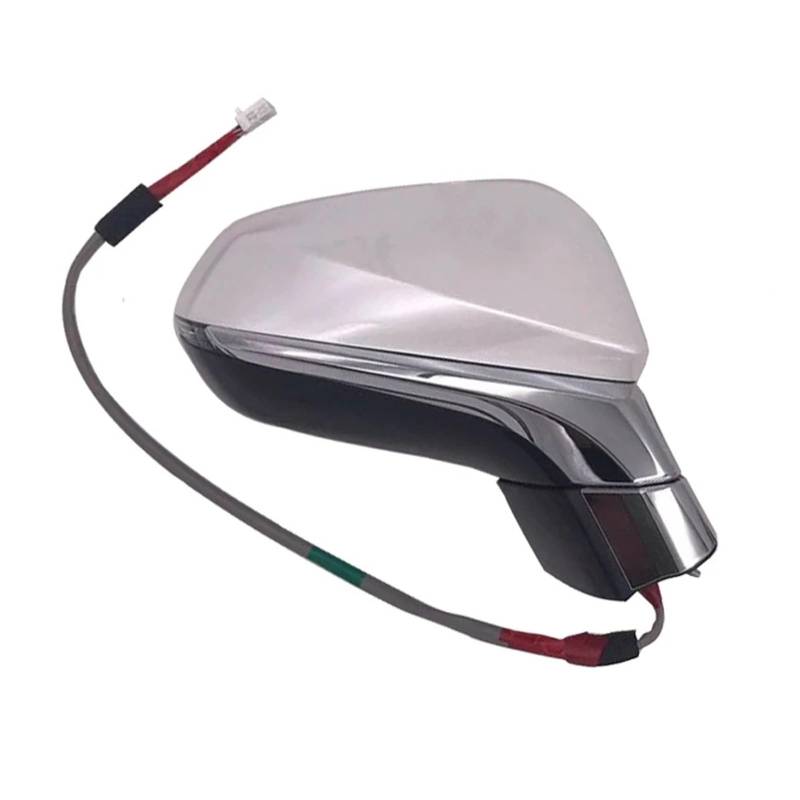 Auto Rückspiegel Montage Kompatibel for Lexus NX NX200 NX300 2015-2020 87940-78051 87910-78051 Auto Power Beheizten Falten Blinker(Silver Right) von XUHRJOHI