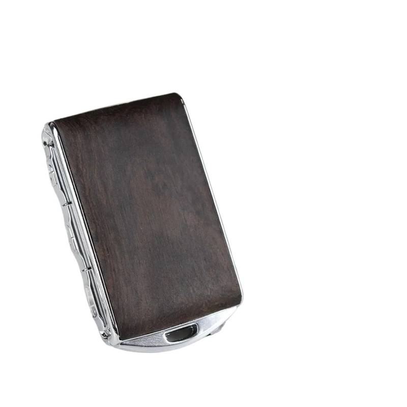 Autoschlüsselgehäuse aus Holz, kompatibel mit Volvo S60 S90 XC40 XC60 XC90 V60 V90 EX40 EX90 Polestar 1 2 3 4 2024 2023 2022 2021(A,No Logo) von XUHRJOHI
