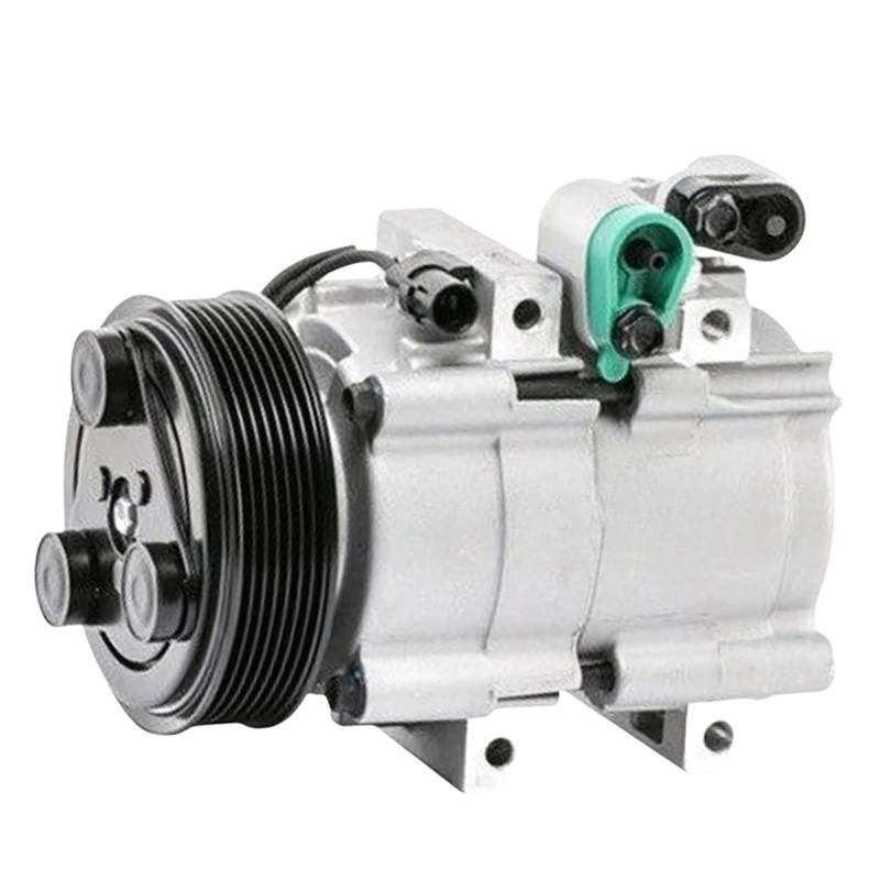 HS18 Auto-AC-Kompressor Kompatibel für Hyundai H1 Van Grand Starex 2.4 2007-2010 97701-4H100 977014H100 2021633 977014E900 97701-4E900 von XUHRJOHI