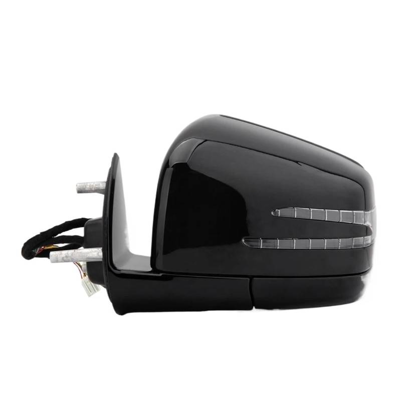 Seitentürflügel-Rückspiegelbaugruppe mit Lichtern, kompatibel mit Benz X164 W164 GL320 ML320 2005 2006 2007 2008 2009 2010 2011(1pc Black left) von XUHRJOHI