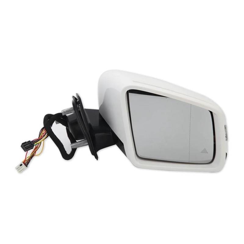 Seitentürspiegelbaugruppe Kompatibel for Benz X164 W164 GL320 ML320 ML63 ML350 Blinkerglasleuchten Toter Winkel 1648105193(White right) von XUHRJOHI