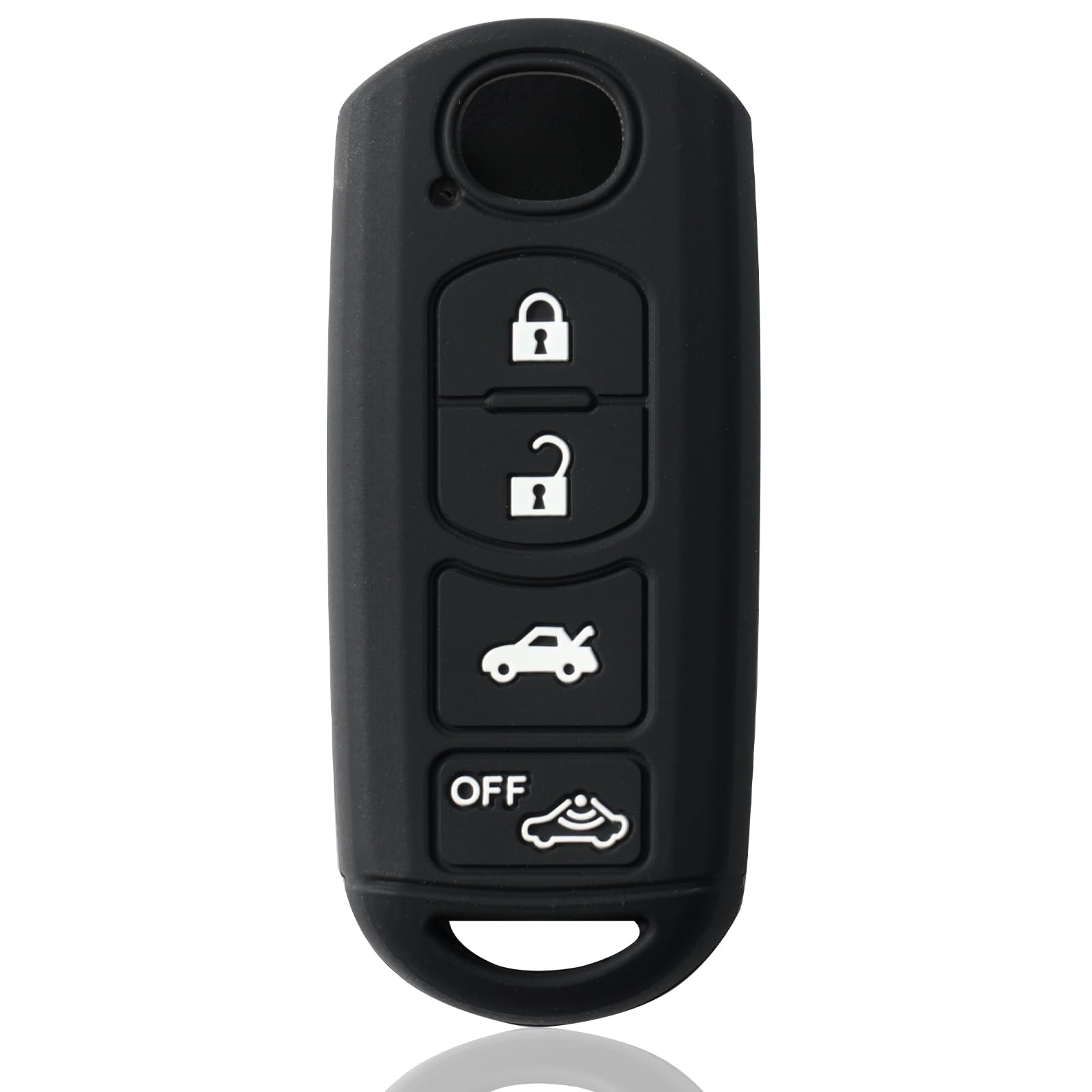 XUKEY 4 Tasten Silikon Auto Fernbedienung Schlüssel Hülle Case Cover Case für Mazda 2 3 5 6 CX-5 CX-7 CX-9 Miata MX-5 Axela Skin Holder Protector XUKEY 4 Tasten Silikon Auto Fernbedienung Schlüssel Hülle Case Cover Case für Mazda 2 3 5 6 CX-5 CX-7 CX-9 Miata MX-5 Axela Skin Holder Protector von XUKEY