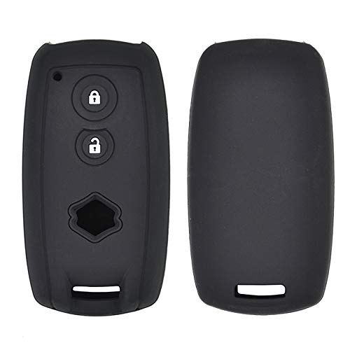 Silikon-Schutzhülle für Auto-Fernbedienung, 2 Tasten, für Suzuki Swift Grand Vitara SX4 Scorss XL-7, Skin Holder Protector von XUKEY