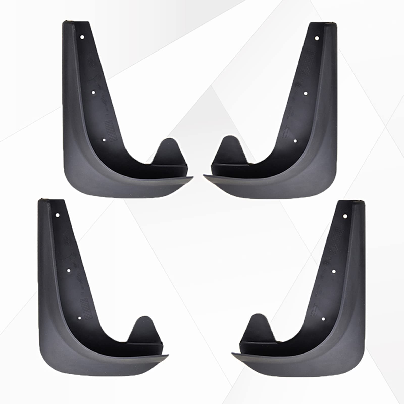 XUKEY Set geformte Universal-Schmutzfänger für Auris Aygo Corolla IQ Picknic Prius RAV4 Yaris Spritzschutz Schutzbleche vorne hinten Schmutzfänger XUKEY Set geformte Universal-Schmutzfänger für Auris Aygo Corolla IQ Picknic Prius RAV4 Yaris Spritzschutz Schutzbleche vorne hinten Schmutzfänger von XUKEY