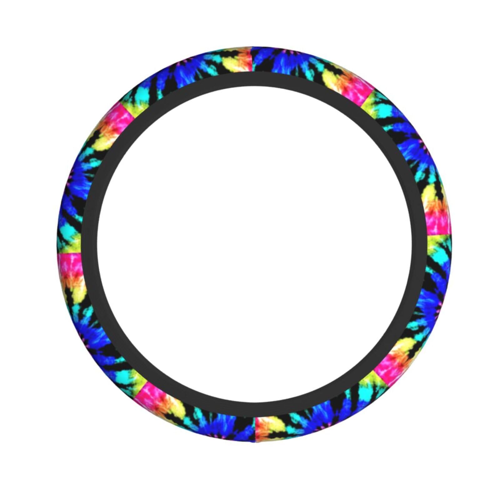 Exotic Tribe Tie Dye Style Print Elastic Stretch Steering Wheel Cover Steering Wheel Accessories Fit Car, Truck, SUV Exotic Tribe Tie Dye Style Print Elastic Stretch Steering Wheel Cover Steering Wheel Accessories Fit Car, Truck, SUV von XULLZH