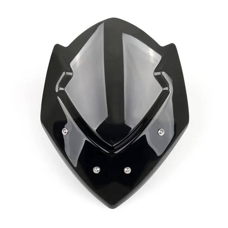 Motorrad Windschutzscheibe Für Suzuki Für GSX-S1000 2015-2018 Motorrad Windschutzscheibe Windschutzscheibe Schwarz Windschild Motorrad von XUNANNAN