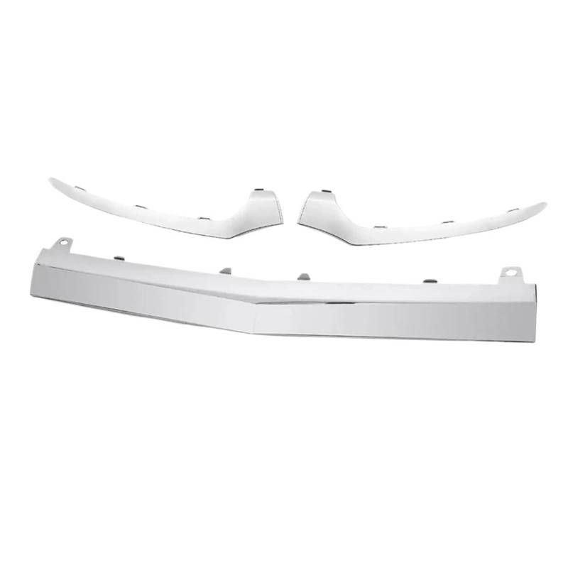 Shuogoufeng Store 3-teiliger Frontstoßstangen-Unterlippensplitter, Chrom-Zierleiste, kompatibel mit Be*nz, kompatibel mit C-Klasse W205 2058851474 A2058851574 A2058852500 von XUWPKCLC