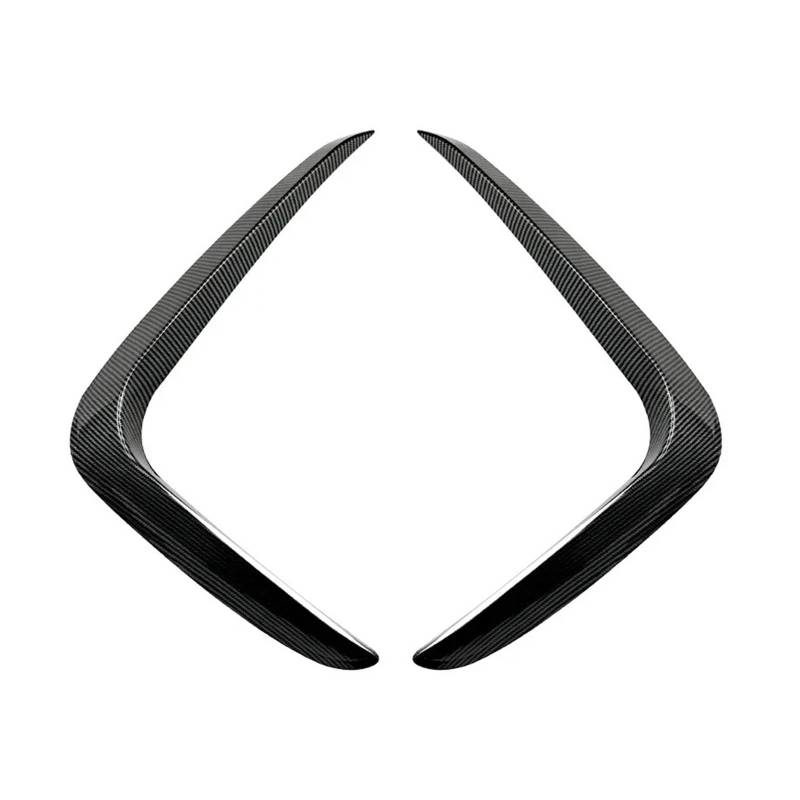 Shuogoufeng Store Auto-Frontstoßstangensplitter, Seitenspoiler, Entlüftungs-Windmesser, Karosserie-Kits, kompatibel mit B*W X3 X4 G01 G02 M Sport 2018–2021(Carbon Fiber look) von XUWPKCLC