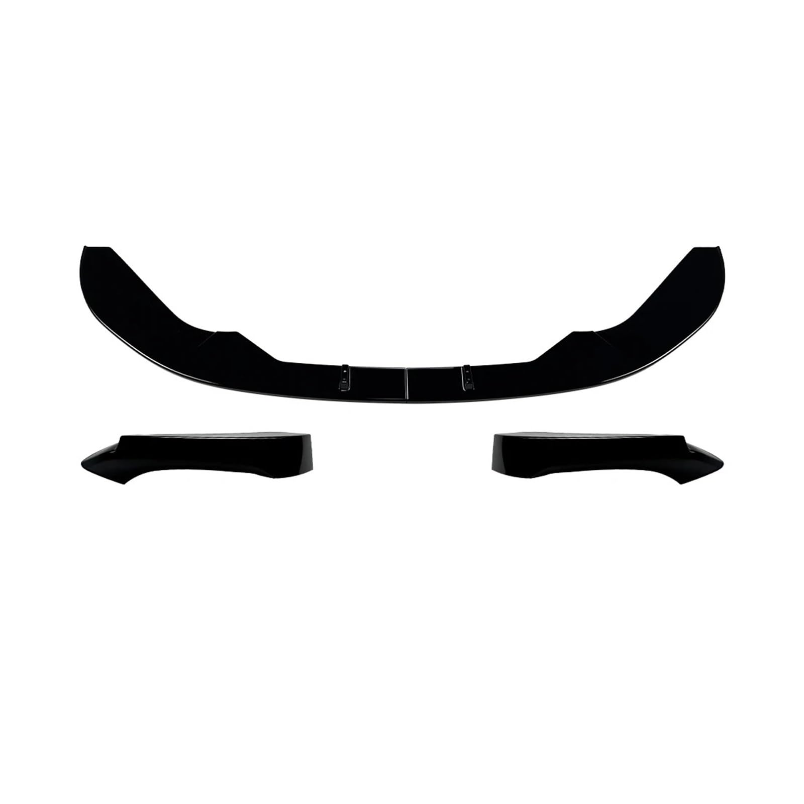 Shuogoufeng Store Frontstoßstangen-Lippensplitter-Diffusor-Bodykit, kompatibel mit B*W, kompatibel mit 1er F20 F21 LCI M Sport 2015–2019 MP Spoiler-Stoßstangenschutz-Zubehör(Gloss Black Set) von XUWPKCLC