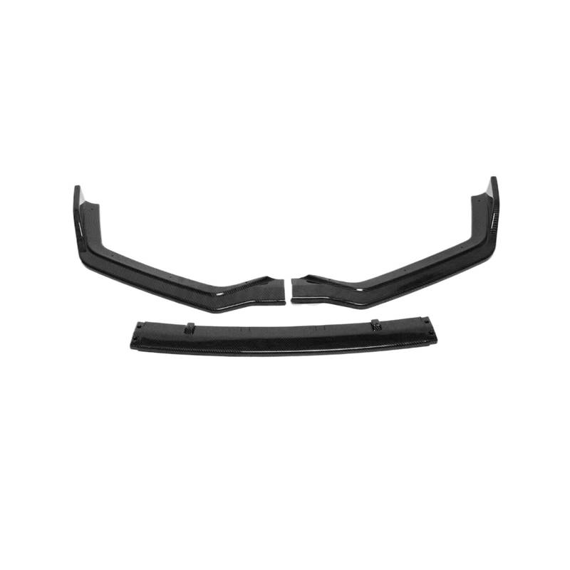 Shuogoufeng Store Kompatibel mit Infi*niti Q50 2018-2021 Sportwagen-Frontstoßstangen-Lippenspoiler-Splitter, Frontschaufel, unterer Stoßstangenschutz, Frontschürzenbrettteile(Carbon fiber) von XUWPKCLC
