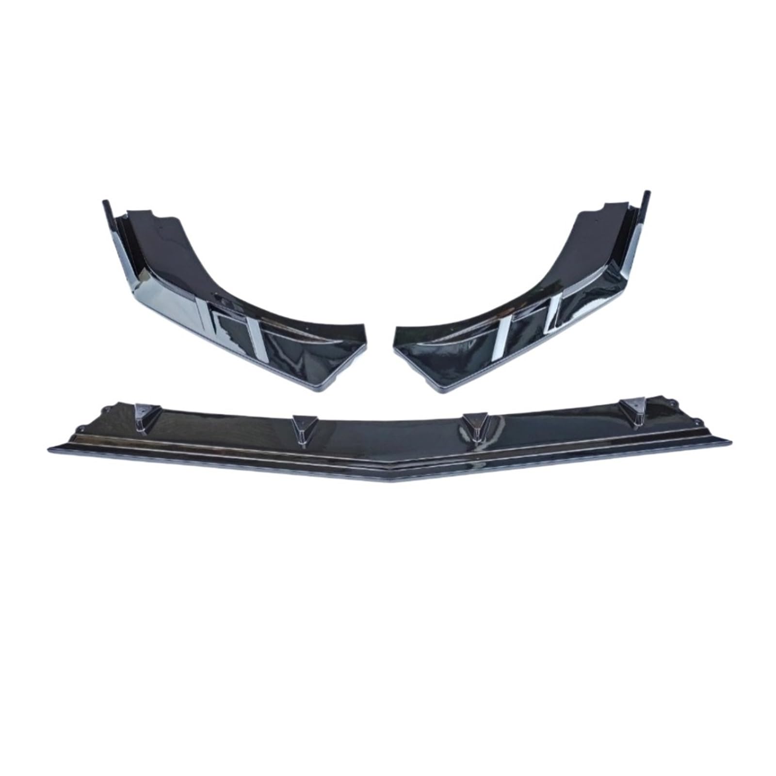Shuogoufeng Store Kompatibel mit Mondeo, kompatibel mit Fusion ST 2022, Autozubehör, Frontstoßstangenlippe, Spoilersplitter, Diffusor, abnehmbares Bodykit(Matte Black) von XUWPKCLC