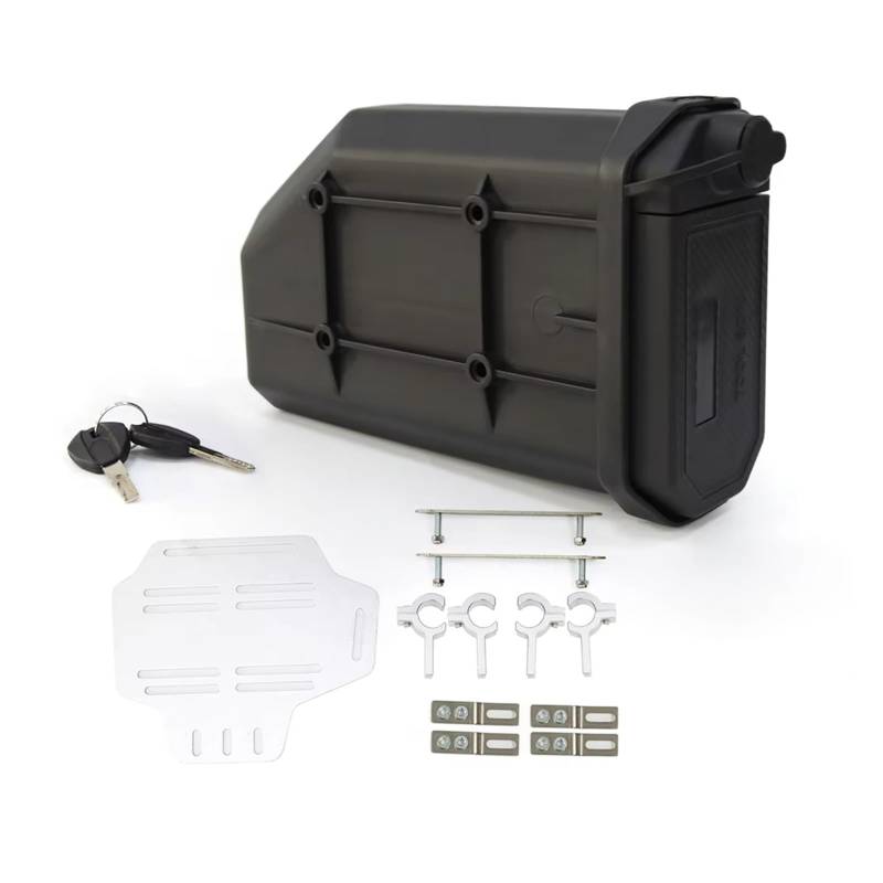 Motorradtasche Gepäcktaschen Für Africa Twin CRF 1000L CRF1000L NC 700X NC700X VFR 1200X VFR1200X Motorrad wasserdichte Toolbox Seite Tool Box Seite Halterung Dekorative Zubehör Motorrad Hecktasche von XVGUOYAN
