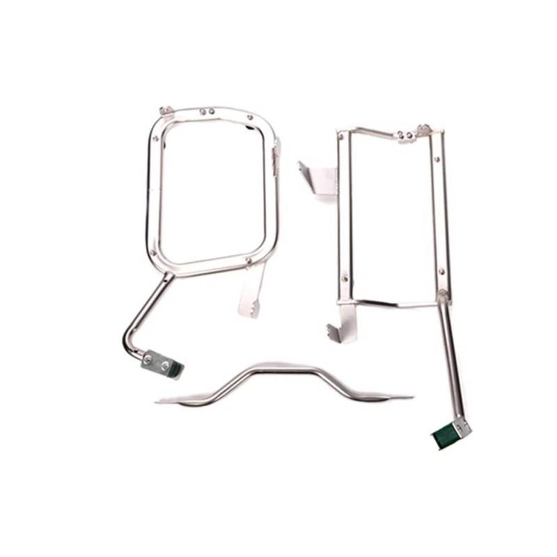 Motorradtasche Gepäcktaschen Für R1200GS R1200 GS R1250 GS R1250GS LC ADV Seitenkasten R1200 1250GS Abenteuer Aluminium Sattelgepäckhalterung Abschließbare Packtaschen Rack Motorrad Hecktasche(Only Br von XVGUOYAN