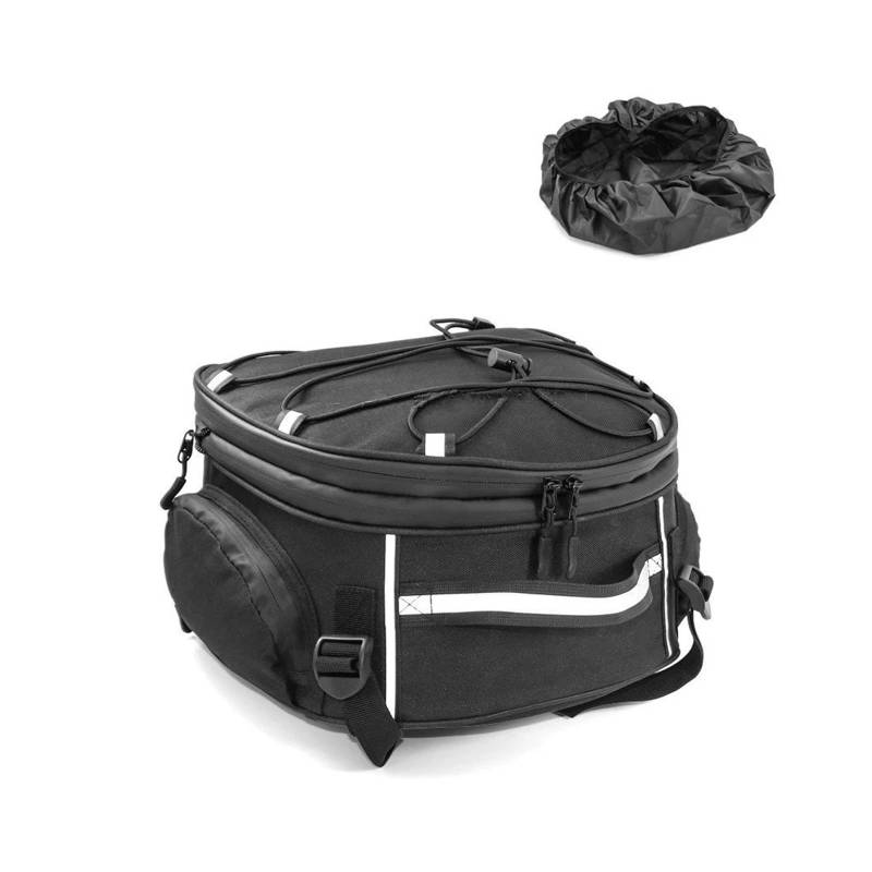 Motorradtasche Gepäcktaschen Für R1250GS R1250 GS R1200 GS R1200GS F850 GS F850GS F750 GS F750GS R 1200 GS LC ADV Abenteuer Motorräder Schwanz Taschen Gepäck Rack Zubehör Motorrad Hecktasche(Only one von XVGUOYAN