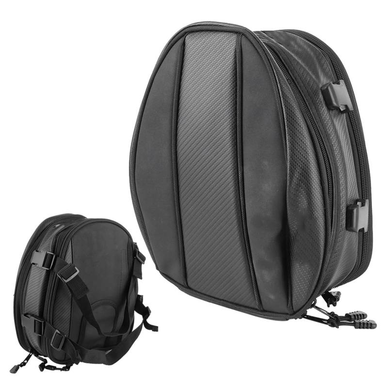 Motorradtasche Gepäcktaschen Motorrad-Rücksitztasche Wasserdicht Für Den Rückensattel Helm, Heckgepäcktasche Box Rücksitztasche Heckgepäckbox Motorrad-Hecktasche Motorrad Hecktasche von XVGUOYAN