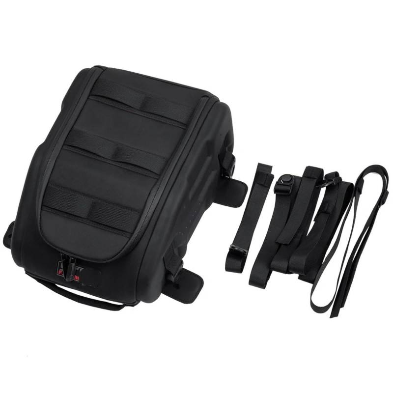 Motorradtasche Gepäcktaschen Star Field Knight Neue Motorrad-Öltanktasche Rücksitztasche Magnetische Fixierungsfunktion Design Passend Zur Wasserdichten Abdeckung Zubehör Motorrad Hecktasche(Style 1) von XVGUOYAN