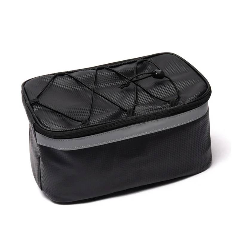 Motorradtasche Gepäcktaschen Tragbarer Motorrad-Rucksack Fahrrad-Kofferraumtasche Fahrradträger Hecktasche 12 L/7 L/5 L Rücksitzsattel Reflektierender Gepäckträger Motorrad Hecktasche(7L) von XVGUOYAN