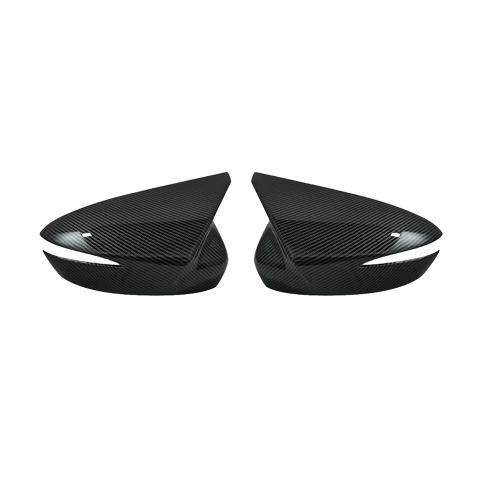 Spiegelkappen Für CX-5 Für CX-3 Für CX-4 2015 2016 Auto Rück Seite Spiegel Abdeckung Flügel Kappe Außentür Gehäuse Shell Rückspiegelkappe(Carbon Look) von XVGUOYAN