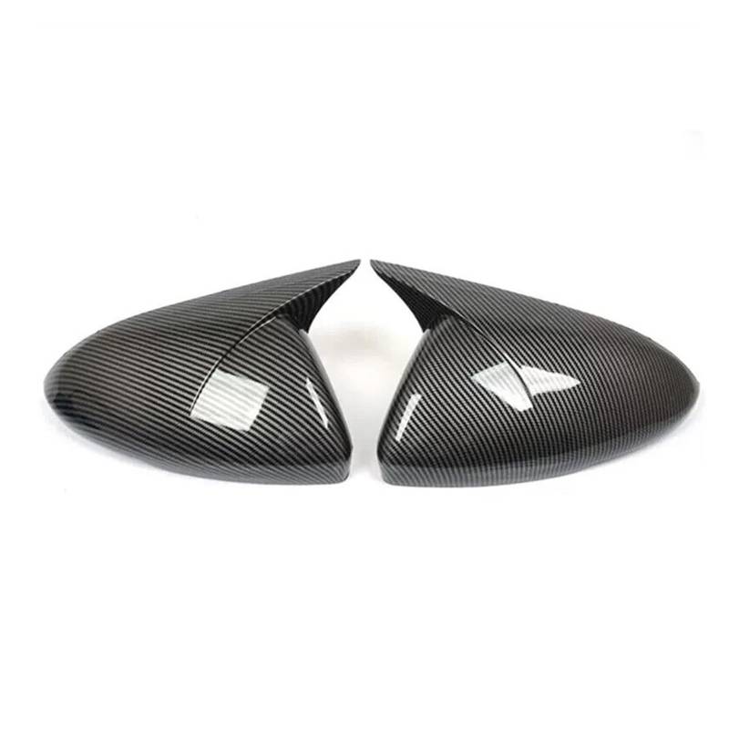 Spiegelkappen Für Chevrolet Für Cruze 2016-2019 Auto Rück Seite Spiegel Abdeckung Flügel Kappe Außentür Gehäuse Shell Rückspiegelkappe(Carbon Look) von XVGUOYAN