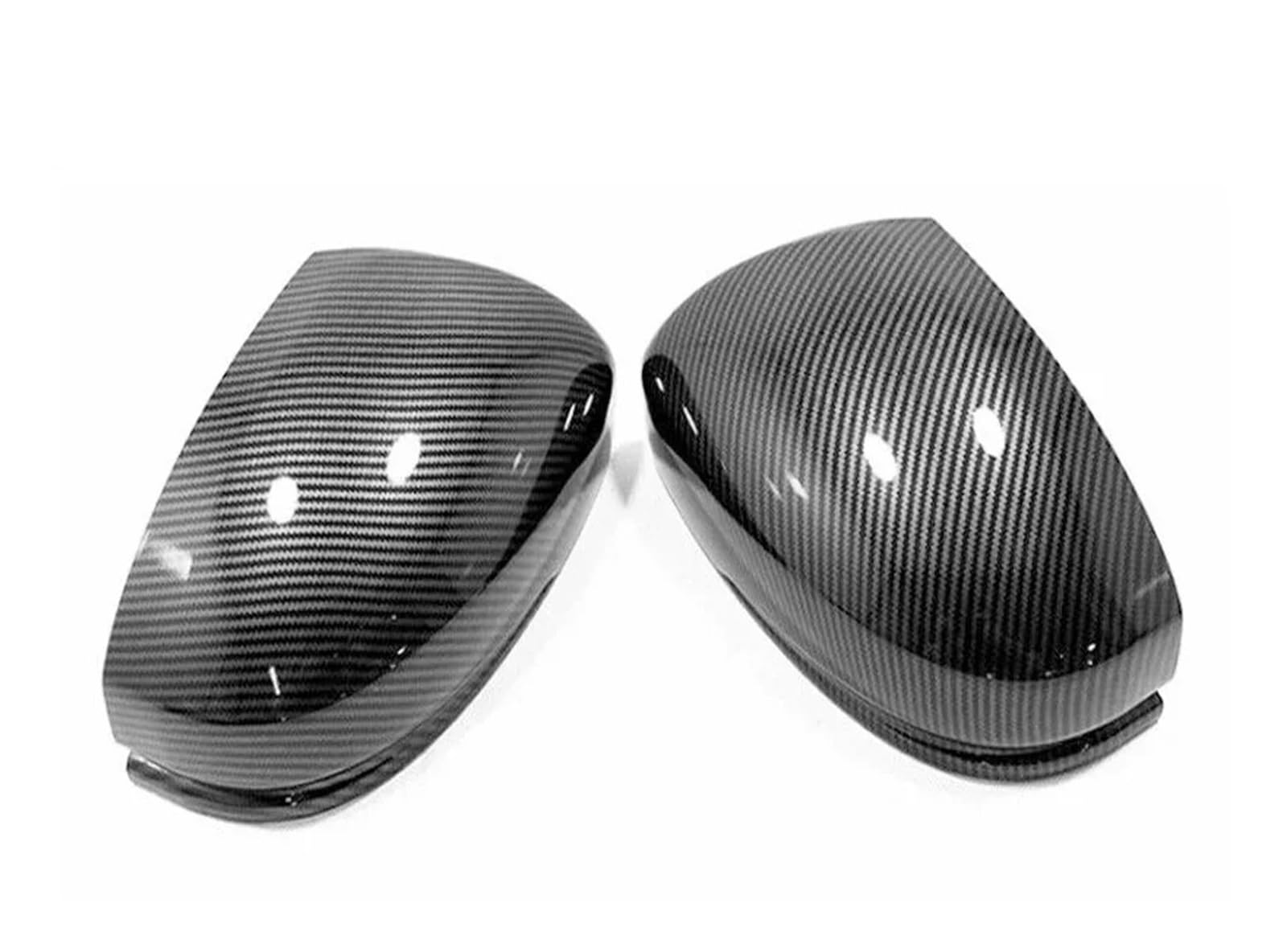 Spiegelkappen Für FIT Für JAZZ 2014-2018 Auto Rück Seite Spiegel Abdeckung Flügel Kappe Außentür Gehäuse Shell Rückspiegelkappe(No Light Type) von XVGUOYAN