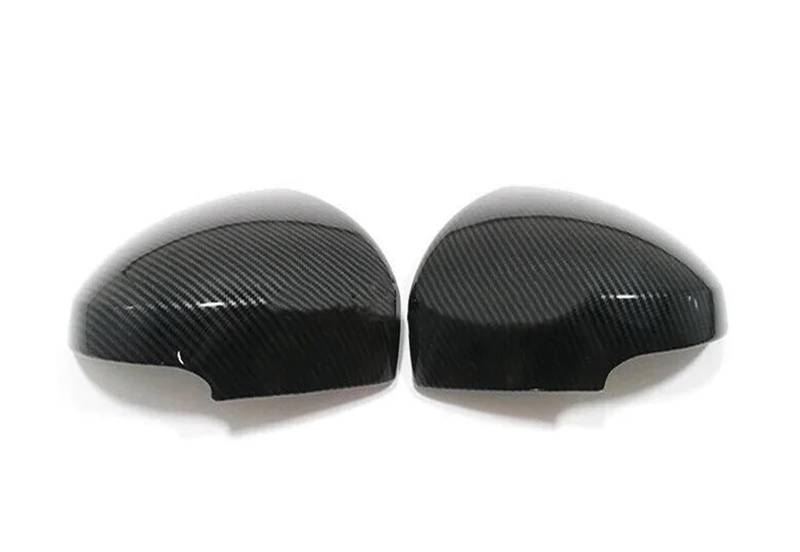 Spiegelkappen Für FIT Für JAZZ 2014-2018 Auto Rück Seite Spiegel Abdeckung Flügel Kappe Außentür Gehäuse Shell Rückspiegelkappe(With Light Type) von XVGUOYAN