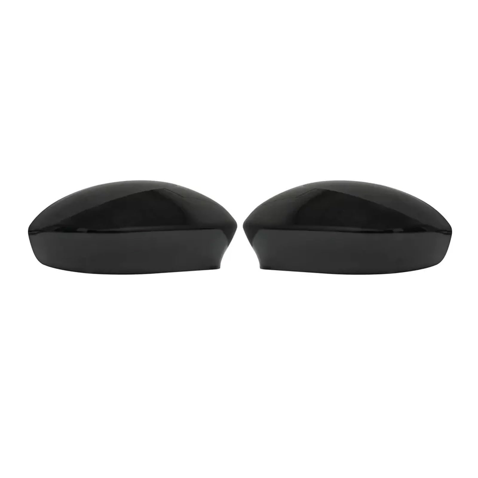 Spiegelkappen Für Fiat Für 500 2007-2021 Auto Rück Seite Spiegel Abdeckung Flügel Kappe Außentür Rückansicht Fall Trim Rückspiegelkappe(Gloss Black) von XVGUOYAN
