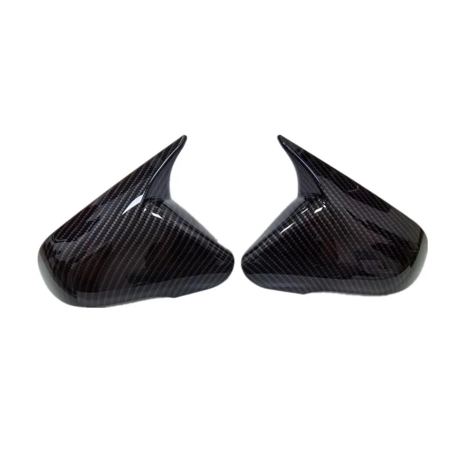 Spiegelkappen Für Hyundai Für Sonata 2015-2019 Auto Rück Seite Spiegel Abdeckung Aufkleber Flügel Kappe Außentür Fall Trim Shell Rückspiegelkappe(Carbon) von XVGUOYAN