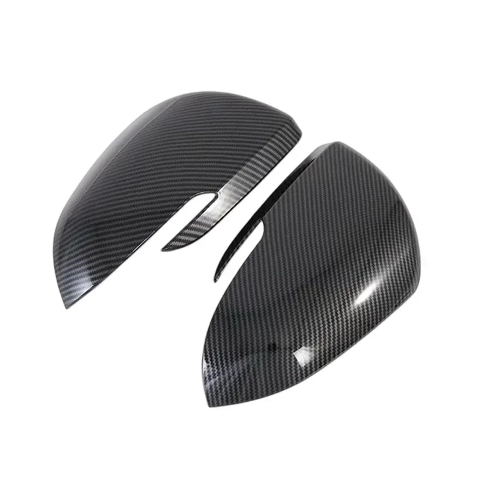 Spiegelkappen Für Kia Für Seltos 2019-2023 Auto Rück Seite Spiegel Abdeckung Flügel Kappe Außentür Gehäuse Shell Rückspiegelkappe(Without Horn Carbon) von XVGUOYAN