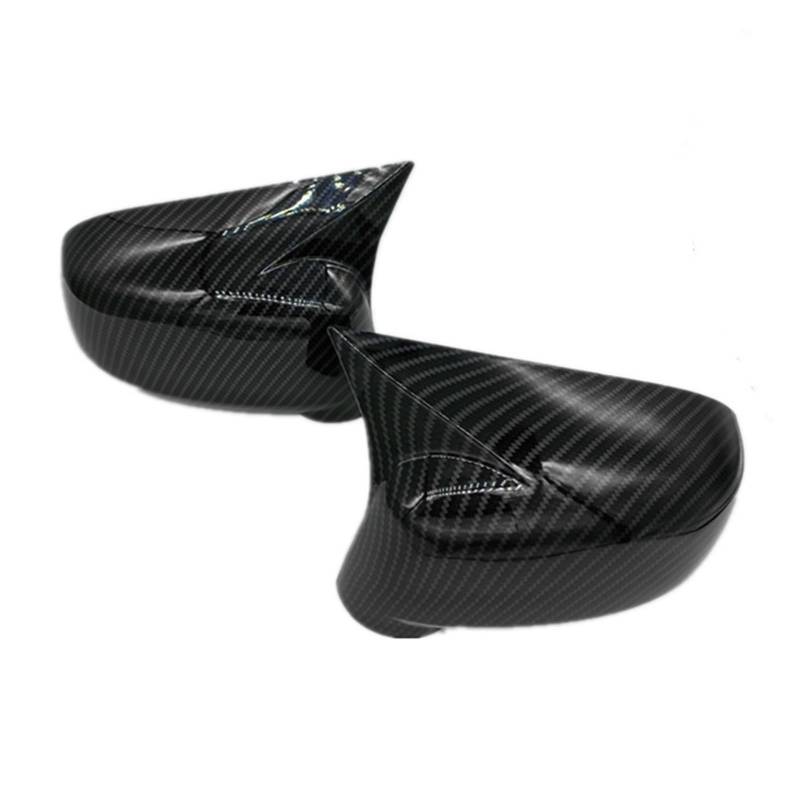 Spiegelkappen Für Nissan Für Tiida Für Fließheck 2004-2010 Auto Rück Seite Spiegel Abdeckung Flügel Kappe Rückspiegelkappe(Carbon Look) von XVGUOYAN