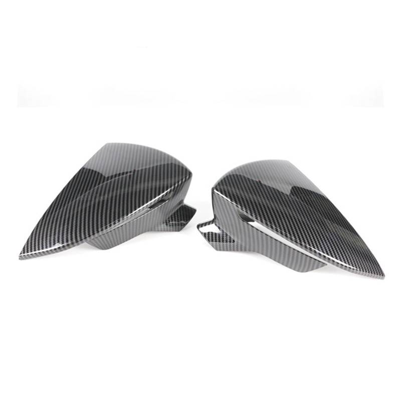 Spiegelkappen Für Sitz Für Leon Für 5F Für MK3 Für ST Für Cupra 2013-2020 Auto Seite Rückspiegel Abdeckung Rückspiegelkappe(Carbon pattern) von XVGUOYAN