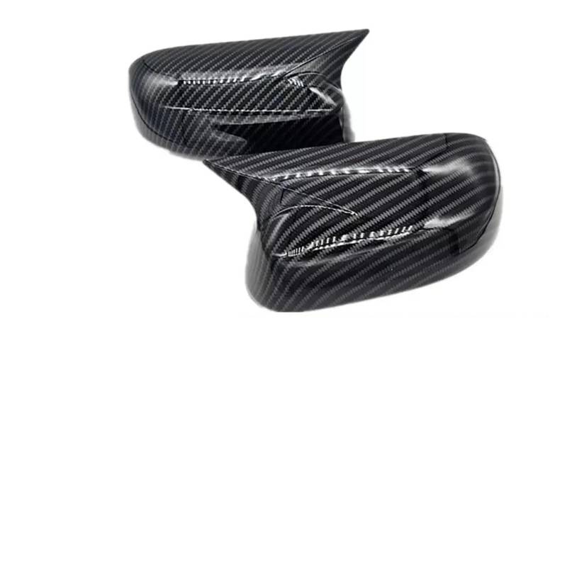 Spiegelkappen Für Stadt 2009 2010 2011 2012 2013 Auto Rück Seite Spiegel Abdeckung Flügel Kappe Außentür Gehäuse Shell Rückspiegelkappe(No Light Carbon) von XVGUOYAN
