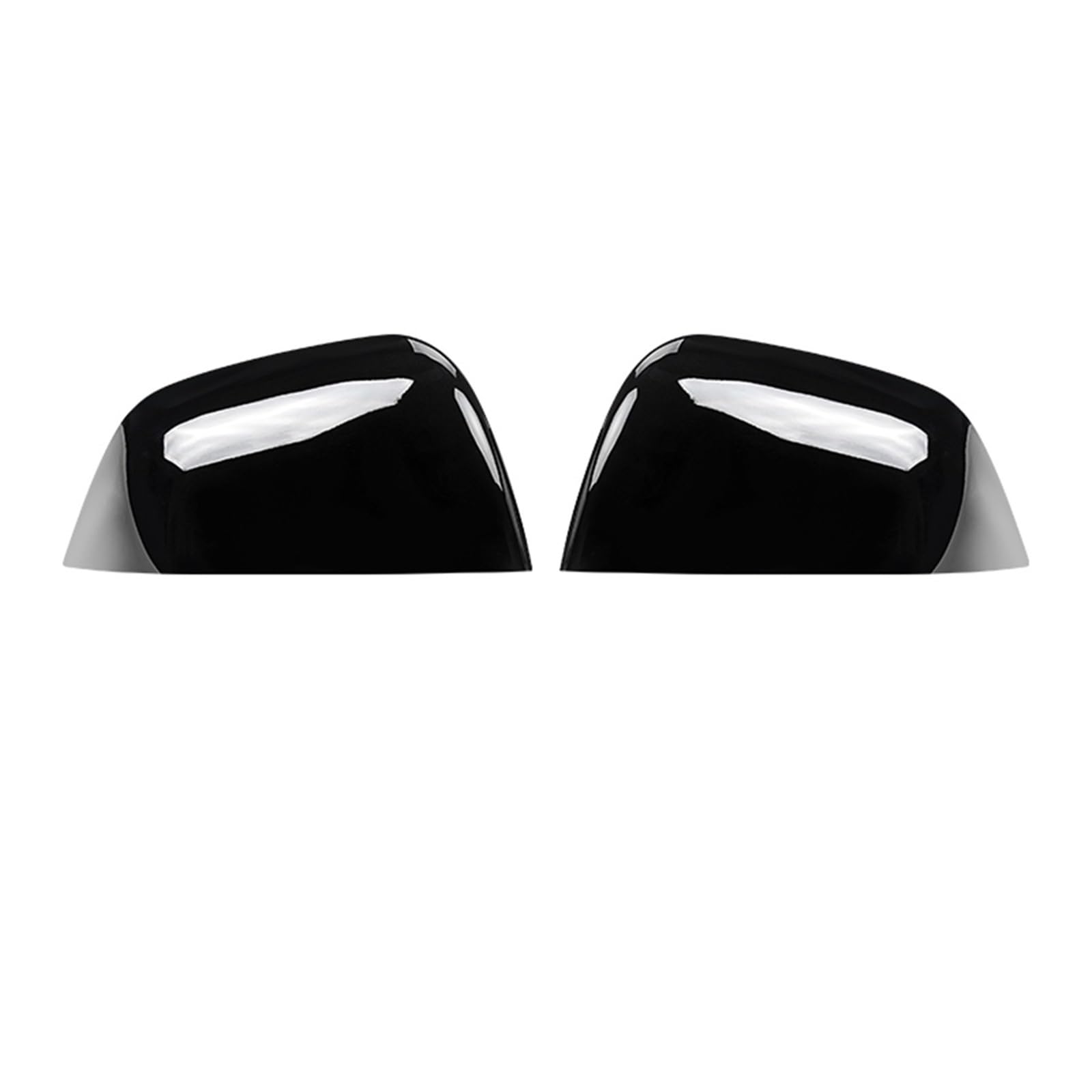 Spiegelkappen Für Tesla Für Modell 3 Für Modell Für Y Auto Seite Tür Spiegel Abdeckung Außen Zubehör Seiten Rück Abdeckung Rückspiegelkappe(3 Paint Black) von XVGUOYAN