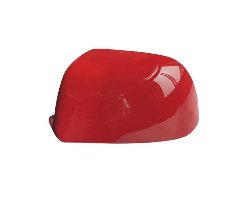 Spiegelkappen Für VW Für Polo 2004 2005 Auto Außerhalb Reverse Spiegel Abdeckung Kappe Flügel Tür Seite Spiegel Gehäuse Shell 1 Stücke Rückspiegelkappe(1pcs style red L) von XVGUOYAN