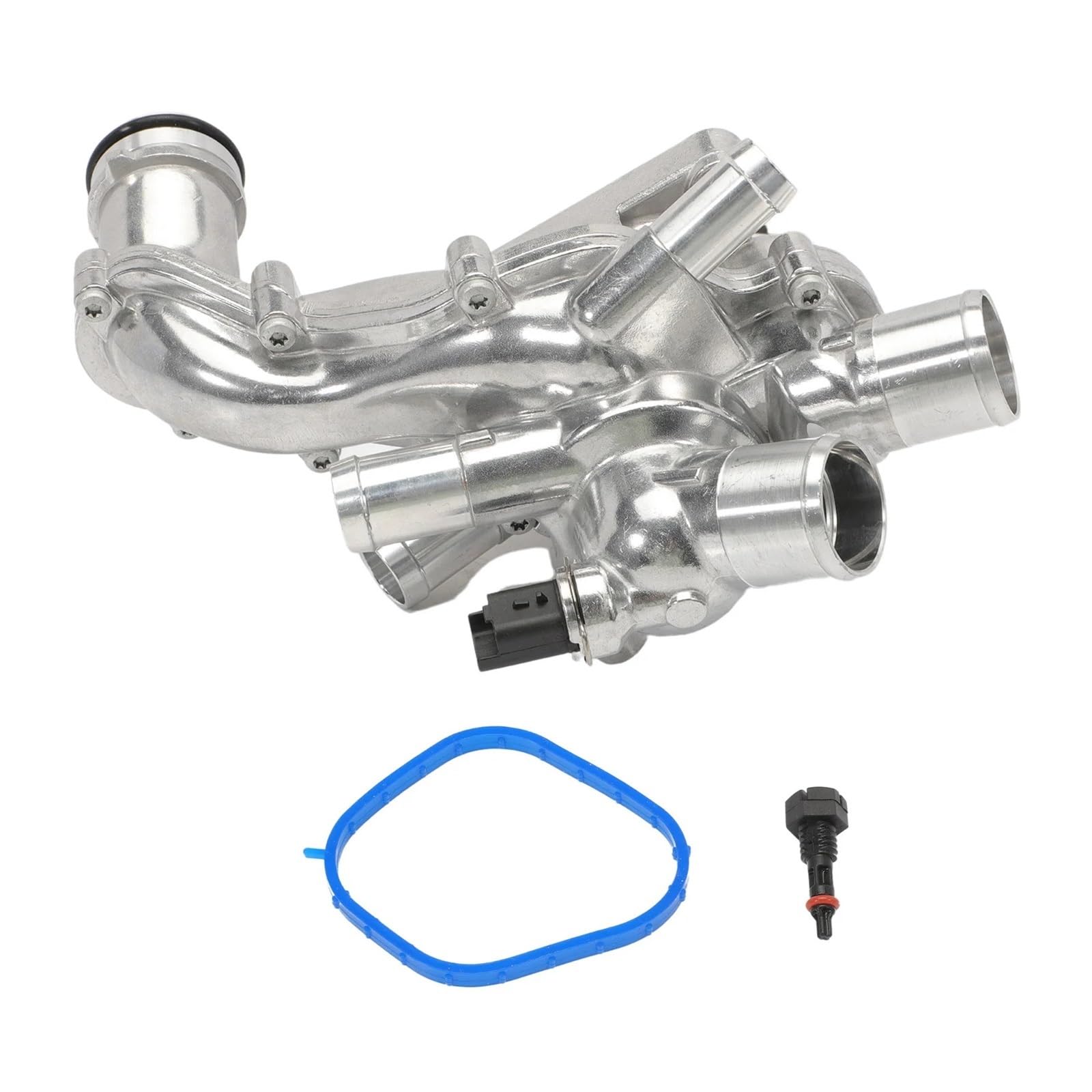 11537534521 Auto Motor Upgrade Aluminium Thermostat Gehäuse Baugruppe 2007-2013 Kompatibel for Mini Cooper Cooper S Countryman JCW 1,6 L von XWBTRQLK