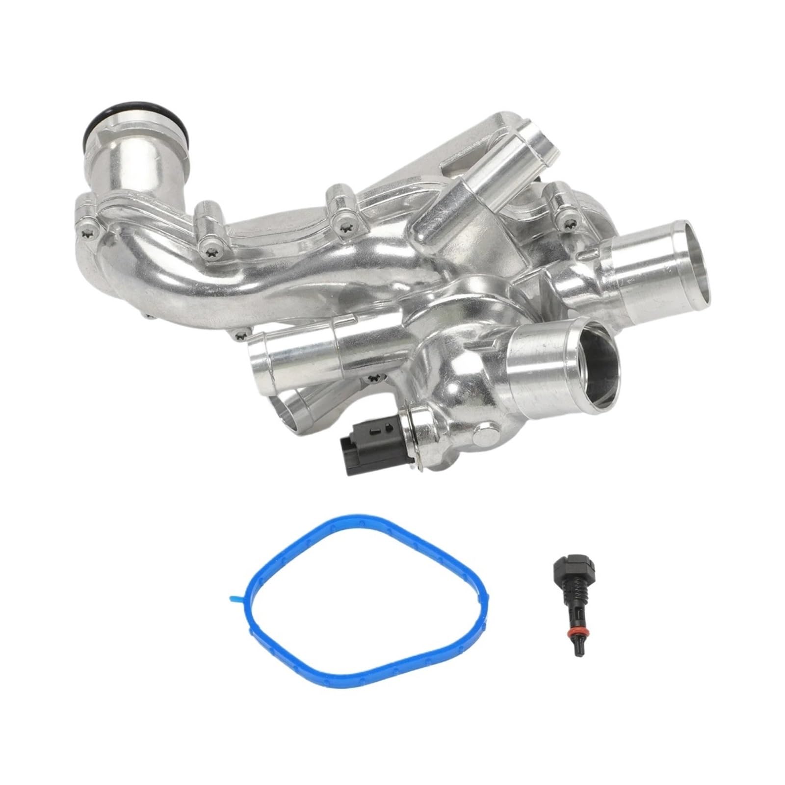 11537534521 Auto Motor Upgrade Aluminium Thermostat Gehäuse Baugruppe 2007-2013 Kompatibel for Mini Cooper S Countryman JCW 1,6 L von XWBTRQLK