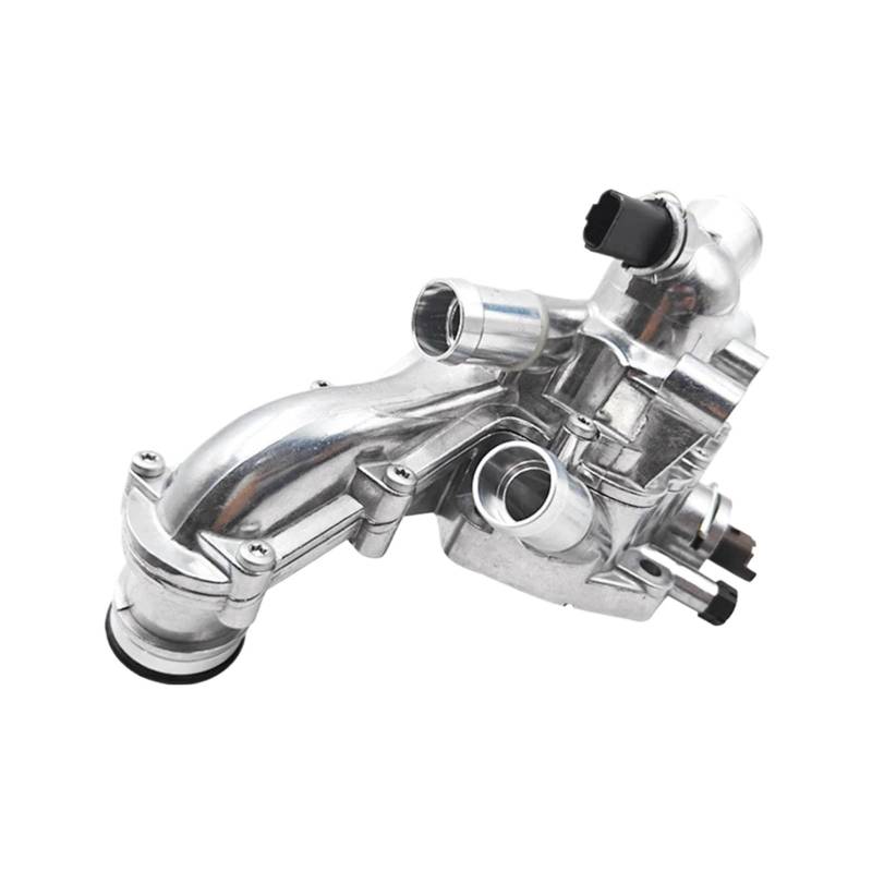 1336Z6 11537534521 Kompatibel for Mini Cooper Citroen C4 Picasso DS3 Peugeot R56 R55 Thermostatgehäuse Wasserauslass Passend 9810916980 1336.Z6(Aluminum) von XWBTRQLK