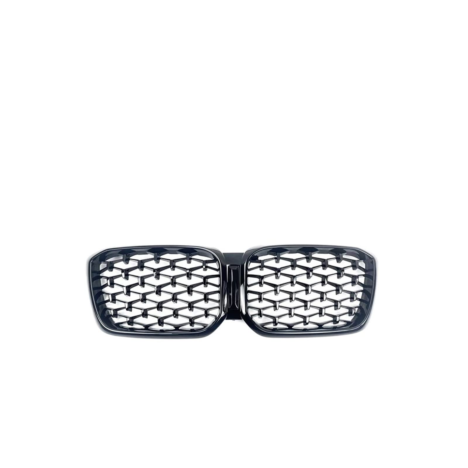2 Stück Auto Frontstoßstange Diamant Nierengrill Meteor Style Kompatibel für BMW X3 X4 G01 G02 2022+ ABS Chrom Mesh Grille Ersatzteil(None Hole) von XWBTRQLK