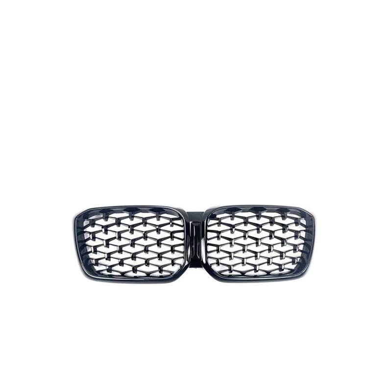 2 Stück Auto Frontstoßstange Diamant Nierengrill Meteor Style Kompatibel für BMW X3 X4 G01 G02 2022+ ABS Chrom Mesh Grille Ersatzteil(None Hole) von XWBTRQLK