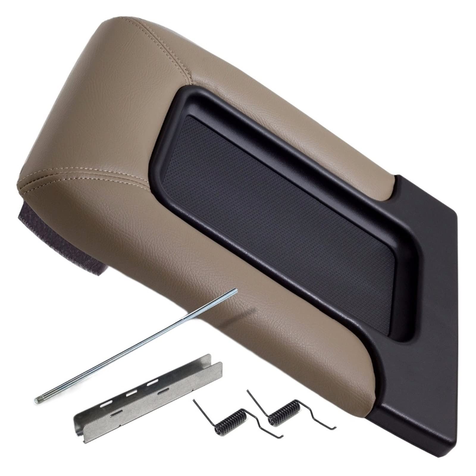 3-farbiges Mittelkonsolendeckel-Set 19127364 Armlehnenriegel 99–07, kompatibel for Silverado/Avalanche/Suburban Sierra Yukon Escalade(BEIGE) von XWBTRQLK