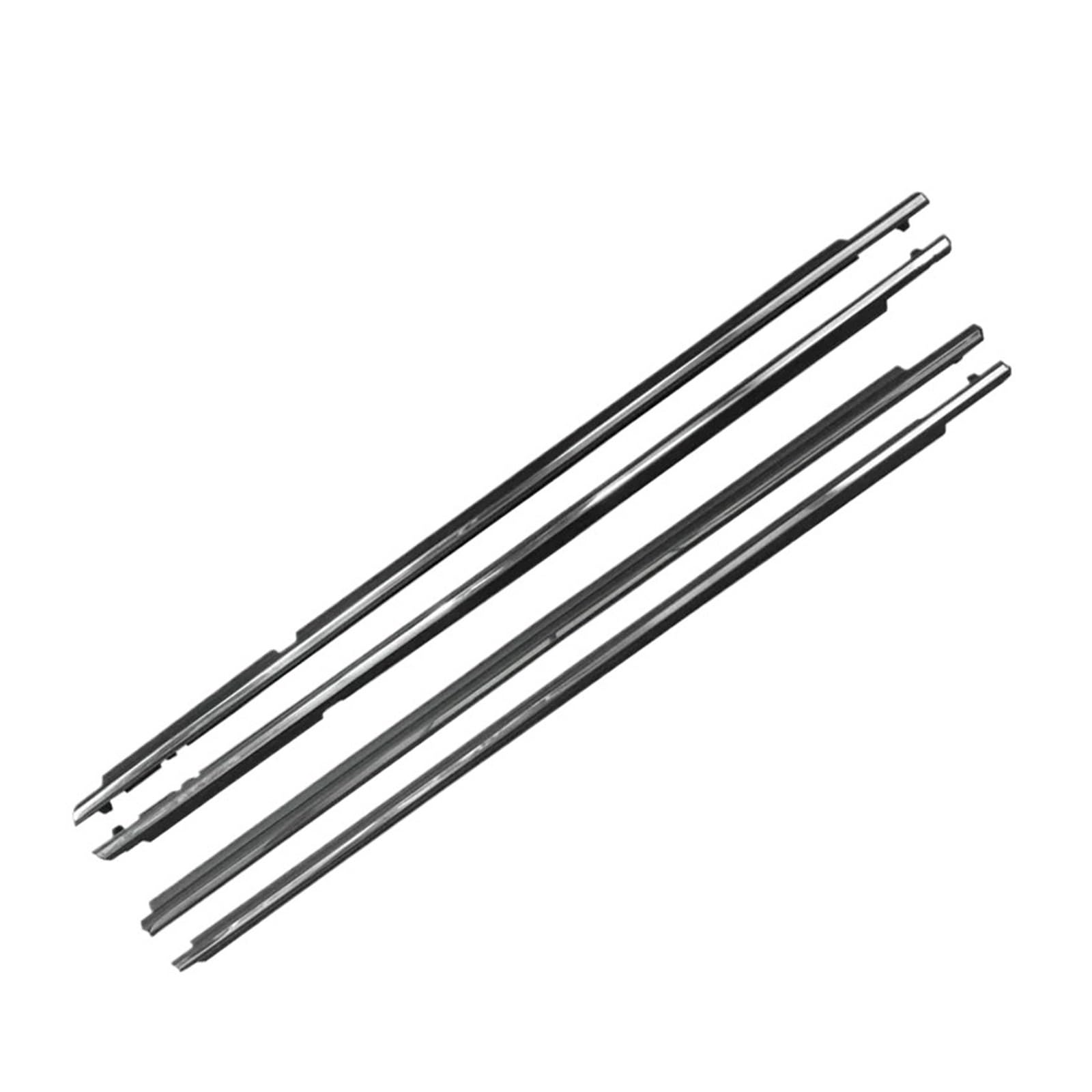 4 stücke Auto Fenster Glas Versiegelt Streifen Seite Fenster Wheatherstrip Kompatibel Für Toyota Corolla 2008-2019(Chrome for 2008-2013) von XWBTRQLK